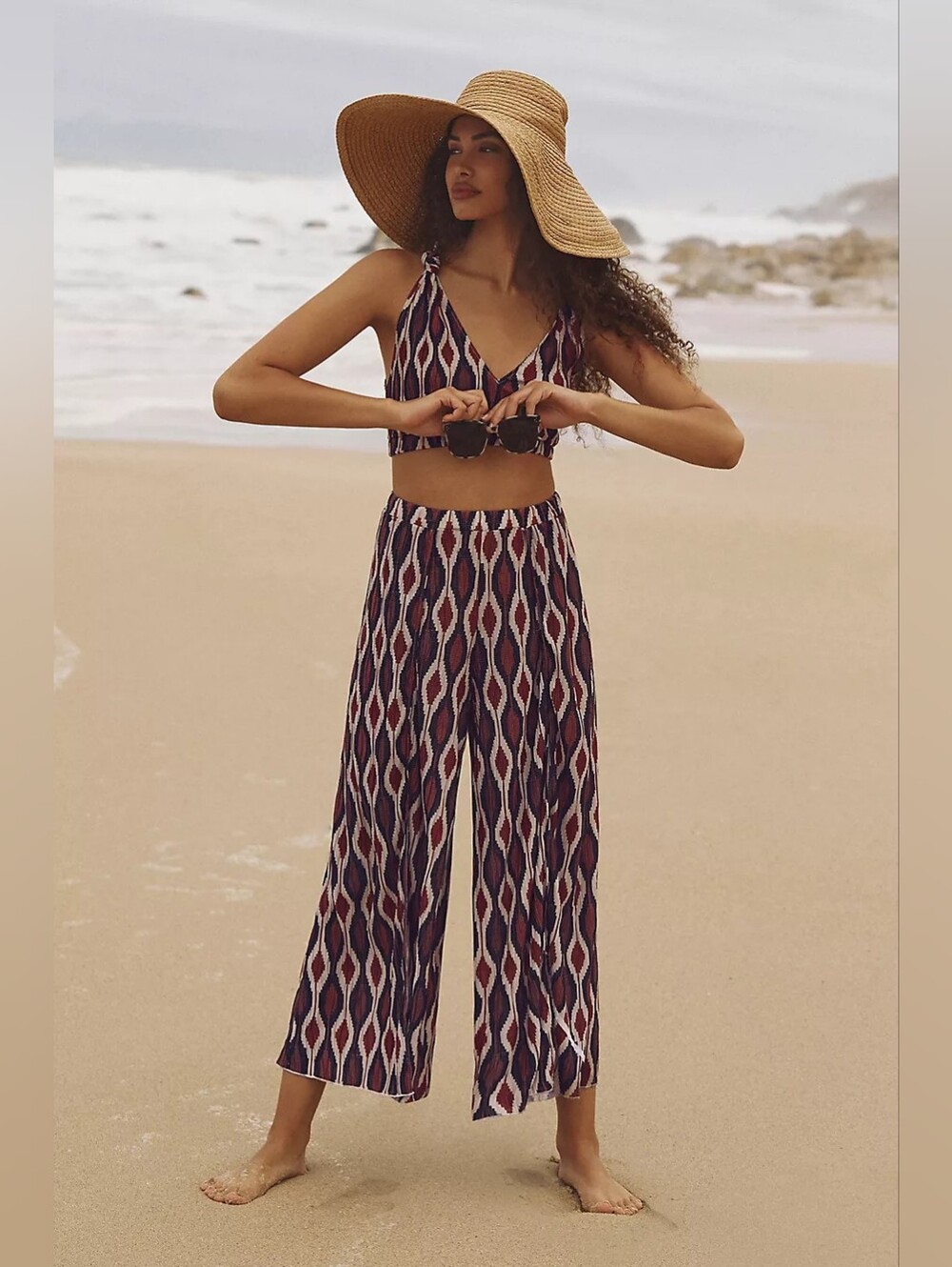 Anthropologie NAMI Pants Set In S
